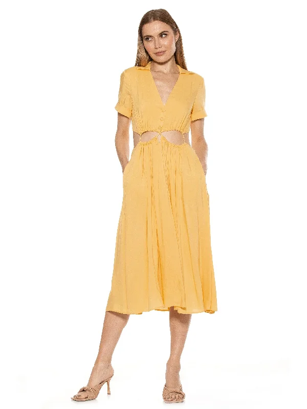 Effortless Grace Cassidy Midi Dress