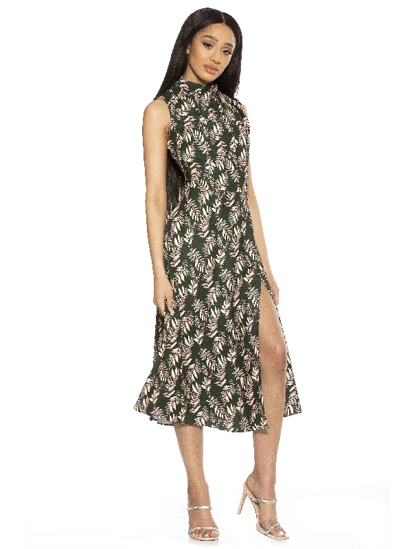 Classic Women's Fashion Veronica Midi Dress