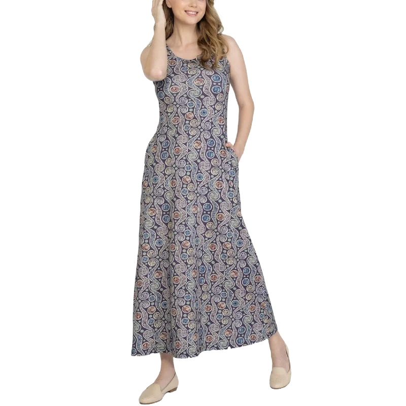 Wardrobe Essentials Celtic Paisley Maxi Dress