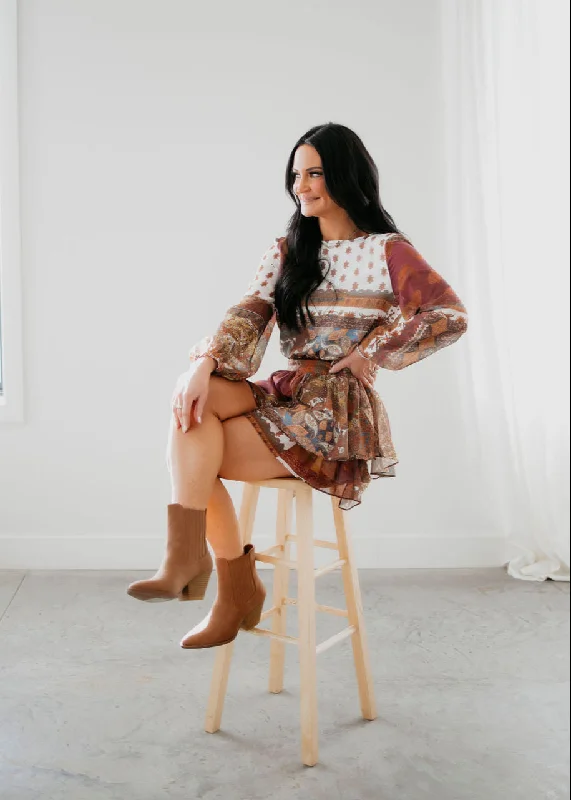 Relaxed Style Gilda Printed Romper