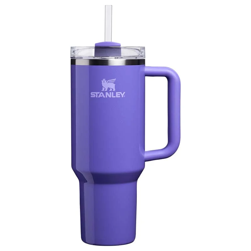 Reusable Drinkware Deals The 40oz Quencher H2.0 Flowstate™ Tumbler in Dahlia Shimmer