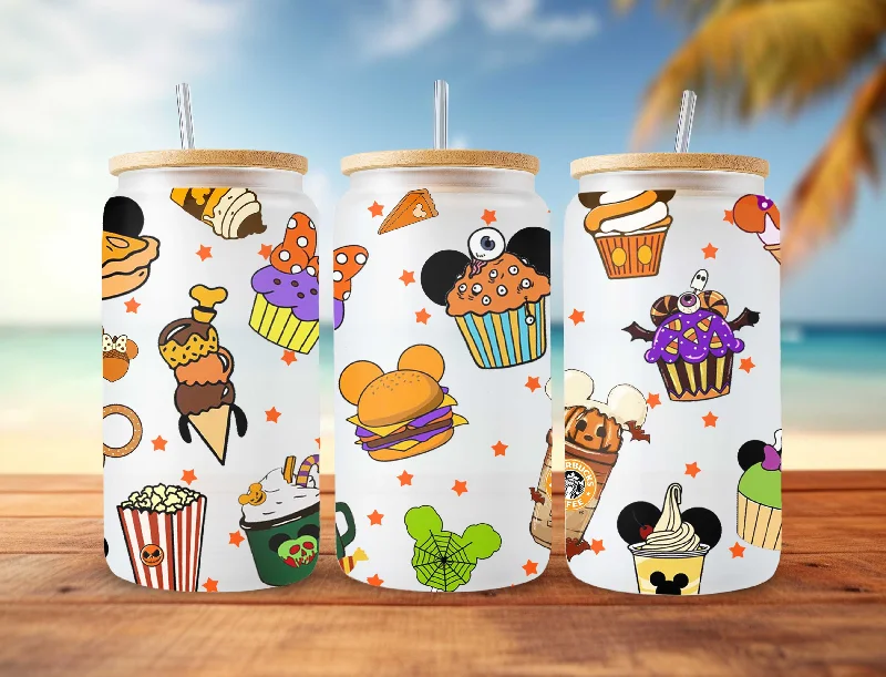Affordable Drinkware Halloween Can Glass Wrap, 16oz Can Glass, Trick or Treat Can Glass, Boo Bash Can Glass, Libbey Can Glass Wrap,Tumbler Wrap, Instant Download
