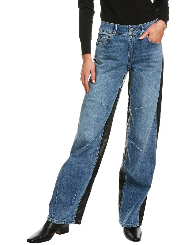 Limited Stock, Big Discounts alice + olivia Parker Brooklyn Blue Low-Rise Balloon Leg Jean