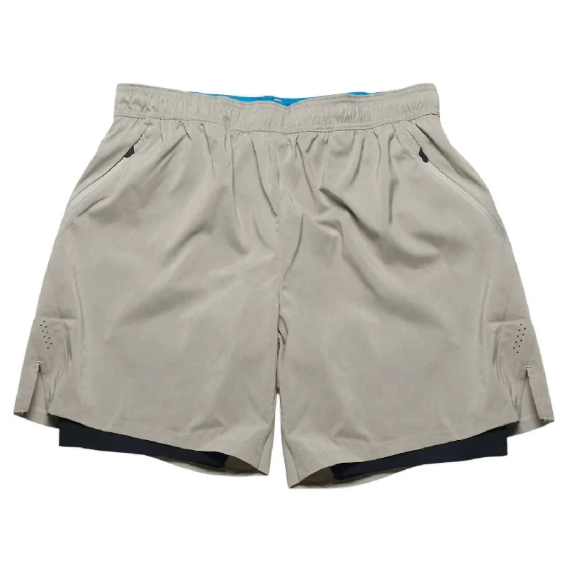 Dreamy Draping Women's Alpha 5 In 2-In-1 Short In Vintage Khaki