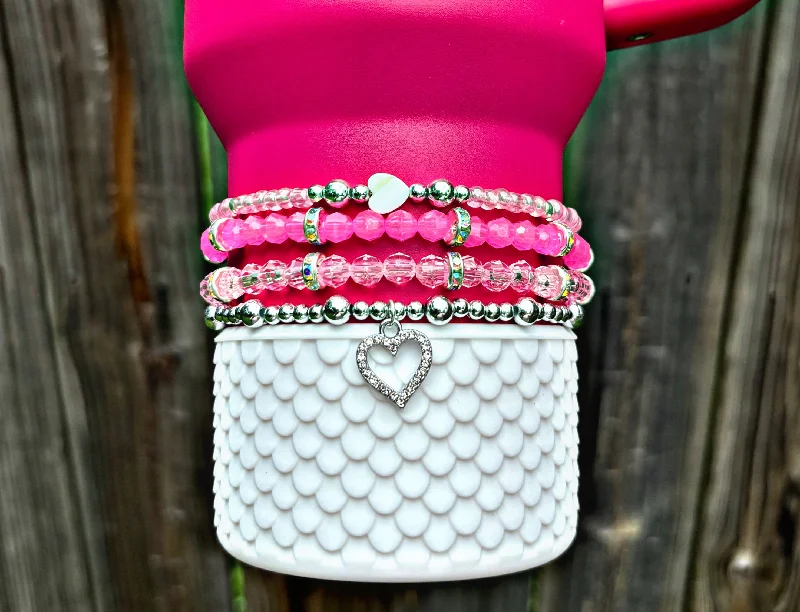Flash Drinkware Deals Jar of Hearts Cup Bracelets