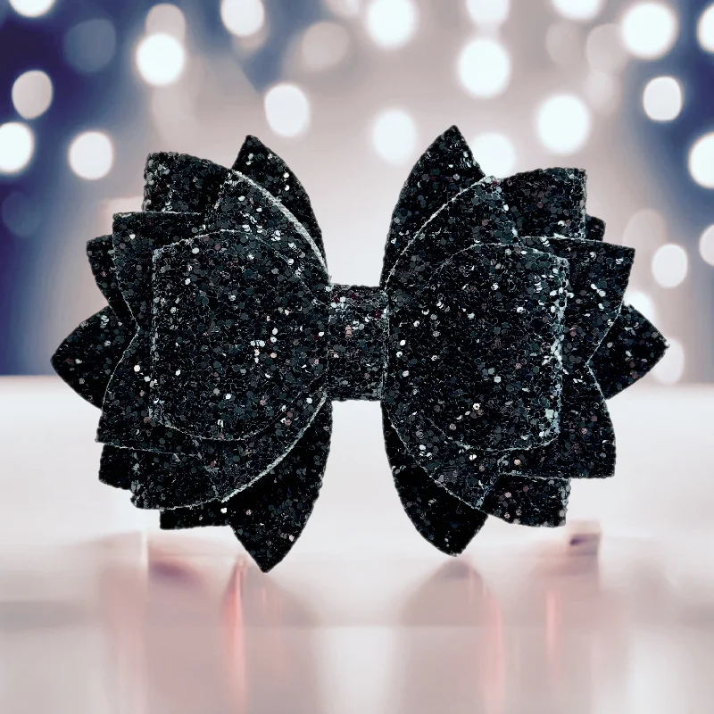 Travel Tumblers Sale Black Glitter Tumbler Bow