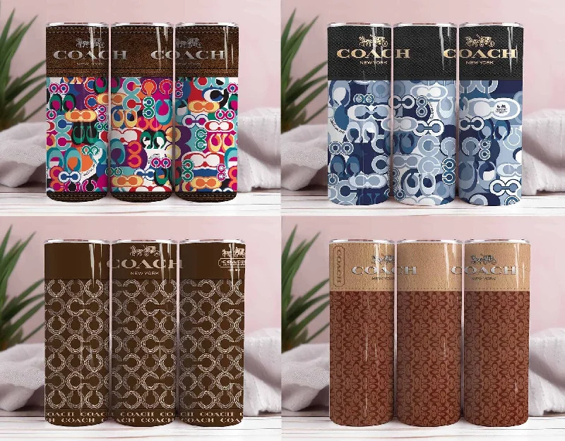 Decorative Glassware Bundle 4+ Collection Bag Tumbler Design, 20oz Skinny Straight Tumbler Design, Sublimation Designs, Full Tumbler Wrap, Bag Collection Png
