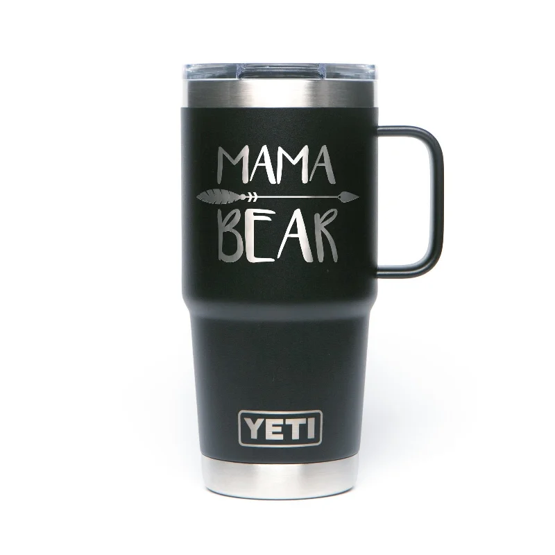 Special Offer Drinkware Personalized YETI® Rambler® 20 oz Travel Mug with Stronghold™ Lid