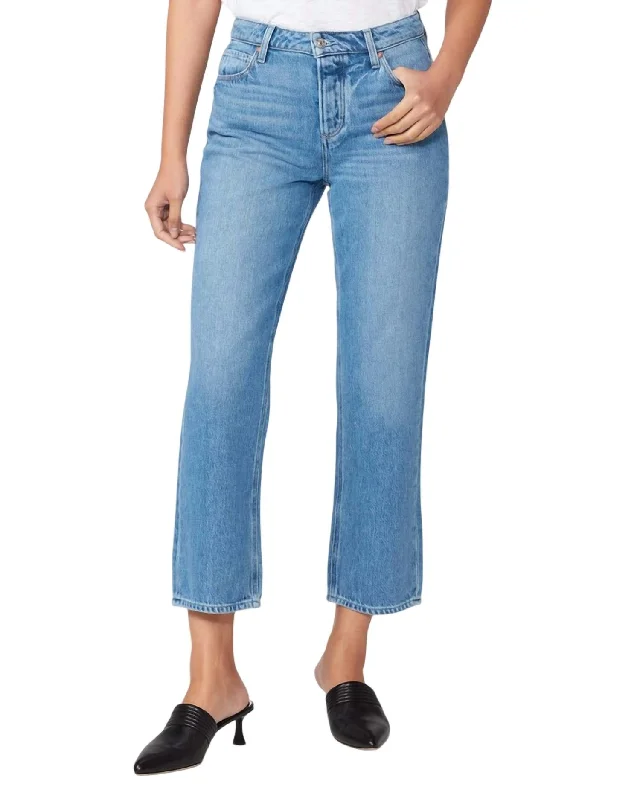 Elegant Contour Noella Retro Straight Leg Jeans In Coastline