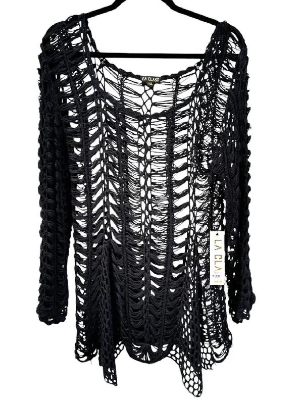 Flash Sale Women's I’M No Stranger To The Sun Cover-Up In Black