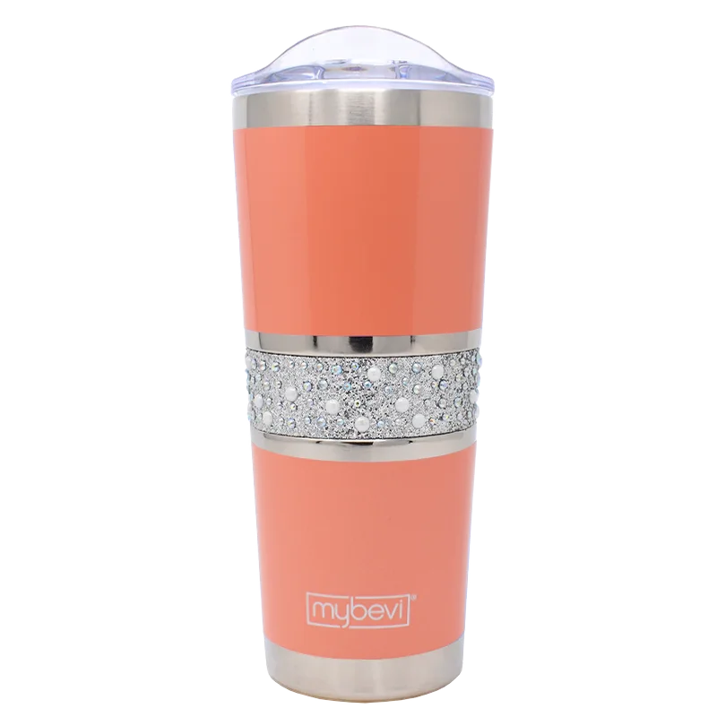 New Season Fashion Preview Hollywood 20 oz Premium Insulated Bling Rhinestones Tumbler - Customizable
