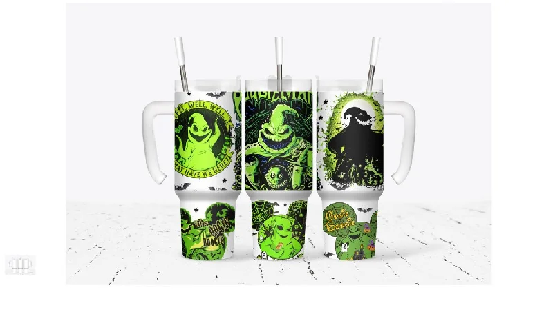 Buy Drinkware Sets Boogieman, Oogie, 40 oz, Ready To press Sublimation Transfer, 30 oz prints, 20 oz prints, tumbler prints