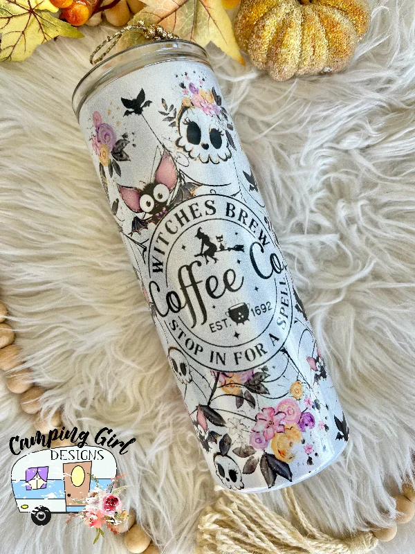 Sustainable Drinkware Discounts READY TO SHIP 25 oz Witch’s Brew Coffee Company sublimation tumbler