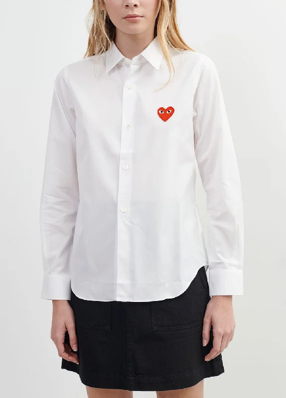 Luxury Fashion B001 Red Heart Classic Shirt