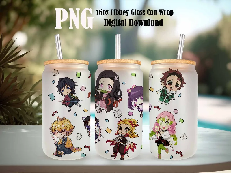 Stainless Drinkware Sale Anime characters Glass Can 16oz, Comics tumbler design, Anime Pirates Tumbler wrap Sublimation, Comics Png sublimation