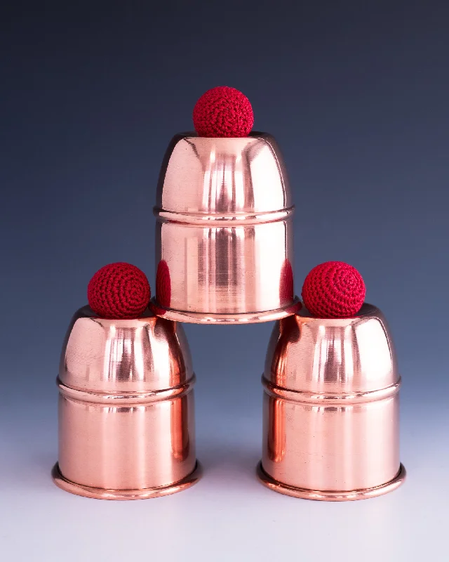 Insulated Mugs Discount Cups and Balls w/Chop Cup Combo (Copper)