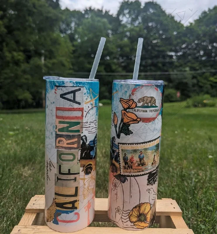 Stainless Steel Cups States Tumbler