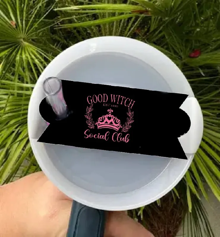 Drinkware Offers Wicked | Good Witch Social Club Stanley Lid Topper