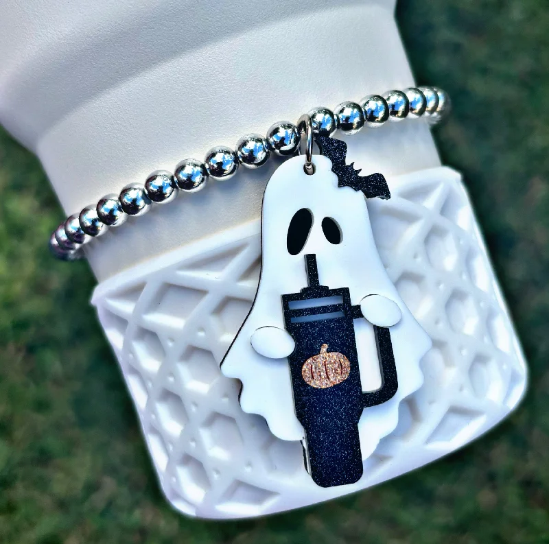 Insulated Bottles Promotion Ghost Pumpkin Tumbler Cup Bracelet