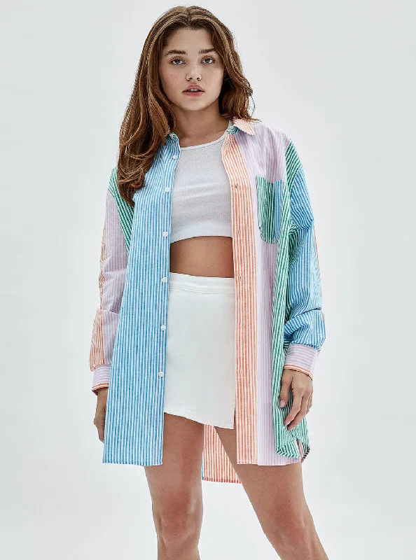 Effortless Comfort Guess Originals Multicoloured Jolie Shirt