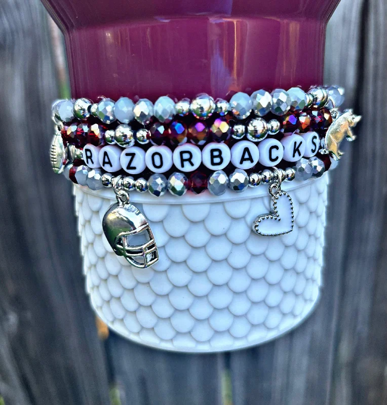 Insulated Tumbler Sale Arkansas Razorbacks Cup Bracelets Woo Pig Sooie