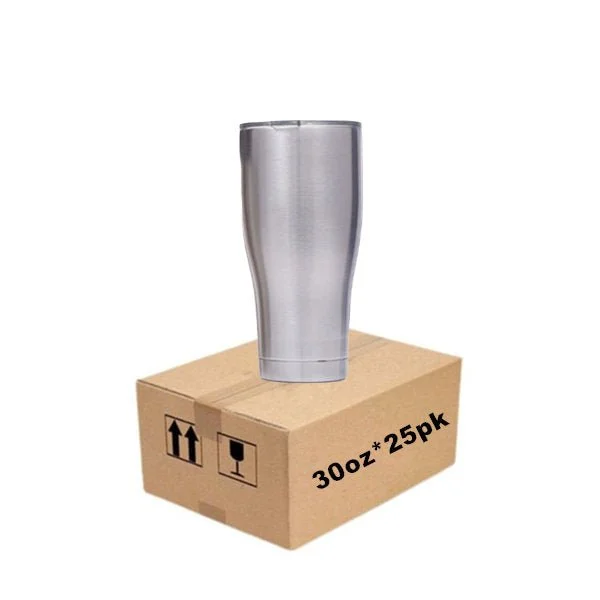 Drinkware Discounts Case of 25 *30oz Modern Double Wall Stainless Steel Vacuum Insulated Tumbler Whosale Tumbler Cup In Bulk