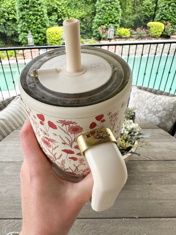 Eco-Friendly Drinkware Gold Name Cuff