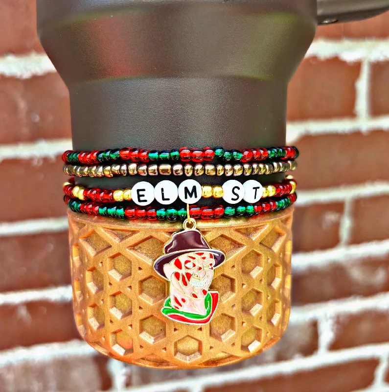 Insulated Travel Drinkware Freddy Krueger Juice Cup Bracelets