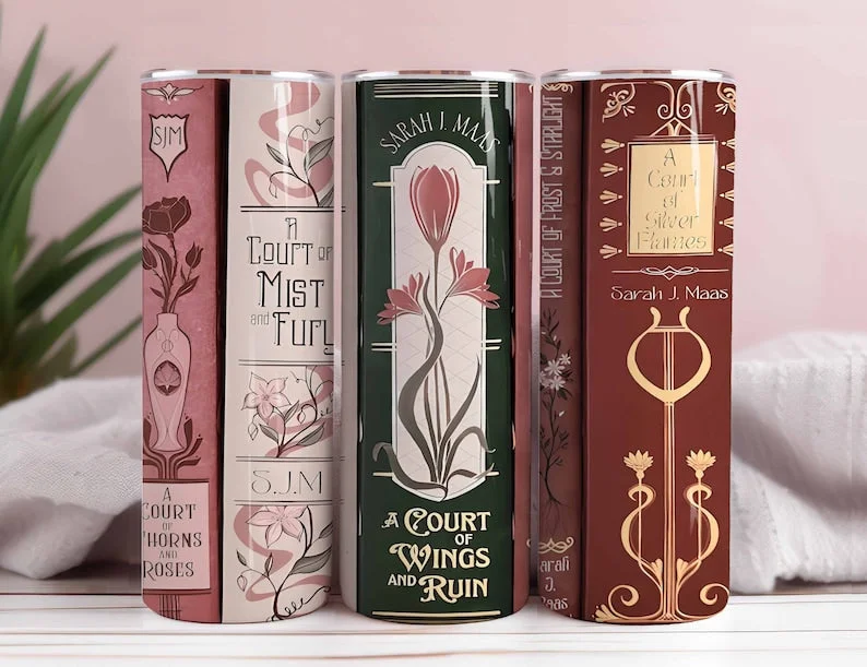 Travel Drinkware Sale ACOTAR Velaris 20 Oz Tumbler PNG Download File, A Court OfF Thorns And Roses, Fantasy Reader, Velaris City Of Starlight ACOTAR Png