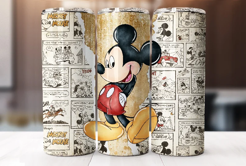 Artistic Drinkware Mickey Mouse 20oz Tumbler , Mickey Mouse and friends 20oz Tumbler, PNG Sublimaton Designs, PNG Download
