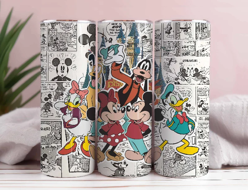 Imited-Time Drinkware Sale Retro Mickey Coffee Tumbler, Halloween Tumbler, 20oz Skinny Straight, Jack Tumbler Wrap, Cartoon Tumbler Wrap