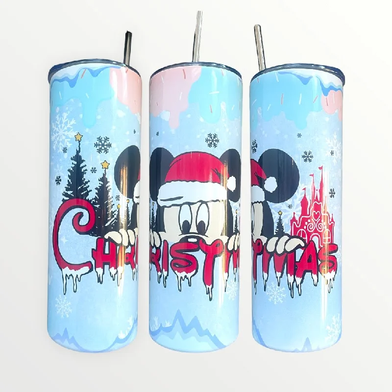 Drinkware Collection Promotion Disney Mickey Mouse Christmas 20/30oz Insulated Skinny Tumbler