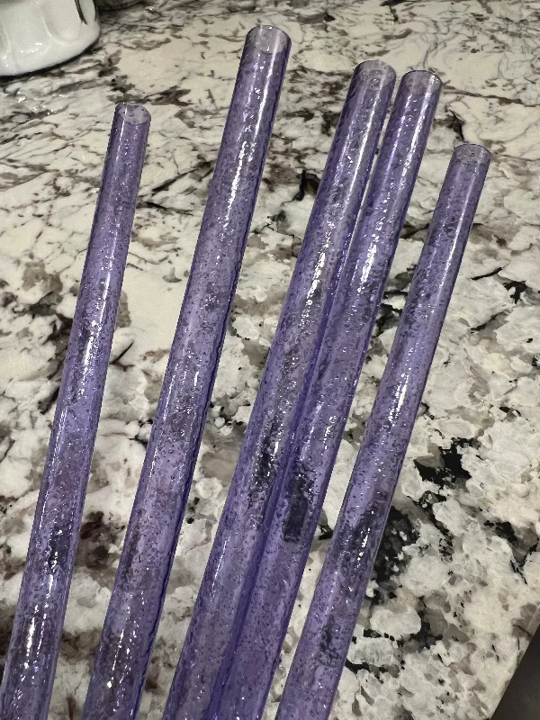 Travel Mugs Sale Purple Glitter Straw (40oz Tumbler)