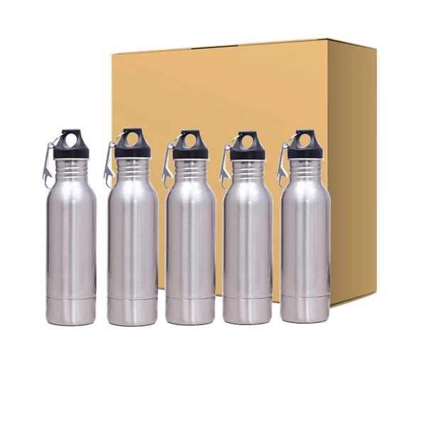 Tumbler Offers 600ML Beer Bottle Insulator, Stainless Steel Insulator To Keep Beer Cold With Bottle Opener/Beer Bottle Holder, Double Section Cup