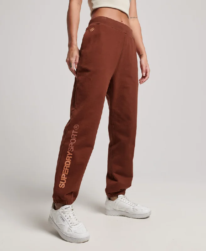 Runway Inspired Wear Core Joggers | Fired Brick Brown