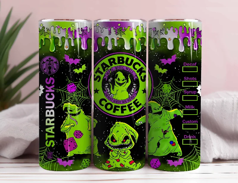 Discount Drinkware Horror Character Tumbler, Scary Movie Tumbler, Horror Tumbler, Spooky Tumbler, Halloween Tumbler, Oogie Boogie Bash, 20oz Tumbler, Png File