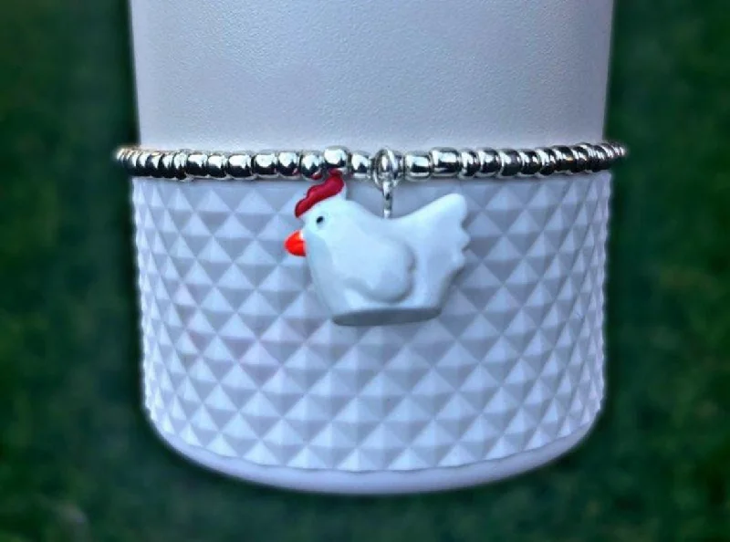 Insulated Bottles Promotion Chicken Lady Cup Bracelet