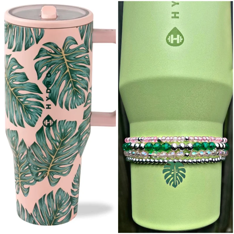 Travel Drinkware Offer Monstera Hydrojug Traveler Cup Bracelets Accessories