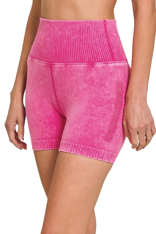 Elegant Contour Run For It Short In Hot Pink