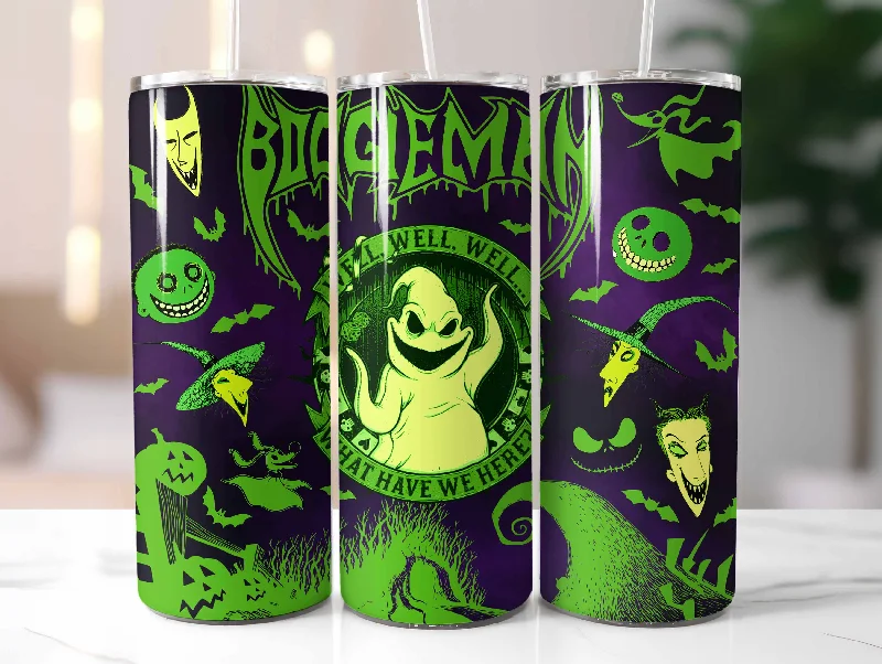 Stainless Drinkware Sale Oogie Boogie Pumpkin 20oz Tumbler PNG, Nightmare Before Christmas, Halloween Tumbler PNG, Horror Character, Tumbler Wrap, Coffee Tumbler