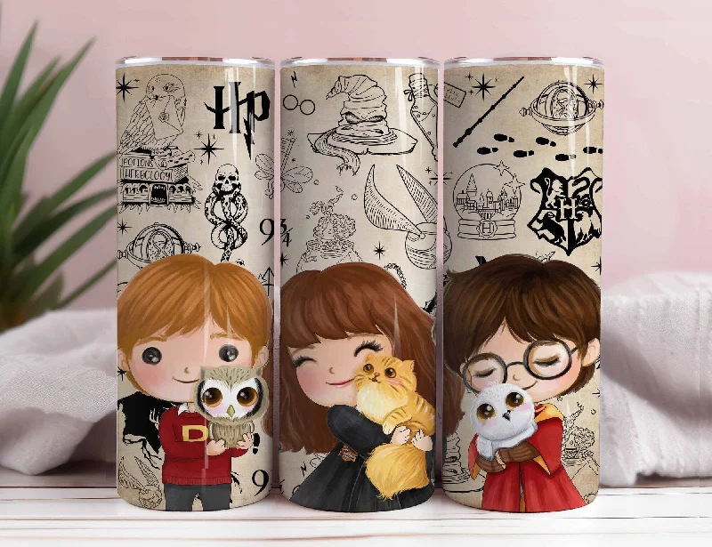 Drinkware Collection Sale Harry Potter 20oz  Tumbler PNG, Hogwarts Alumni, Magic Wand Symbol, Wizardy Houses