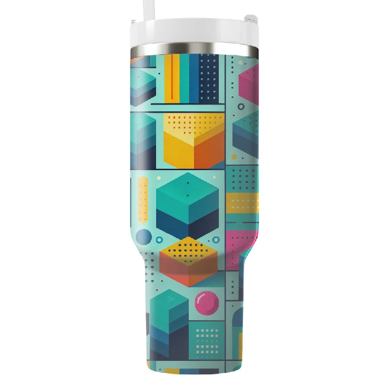 Trendy Styles Geometric Art Insulated Tumbler
