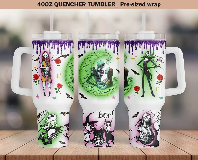 Buy Drinkware Bundle Jack Skellington Png, 40oz Tumbler Wrap, Halloween Tumbler Wrap, 40oz Handle Tumbler, 40oz Halloween Tumbler,Nightmare Before Christmas Wrap