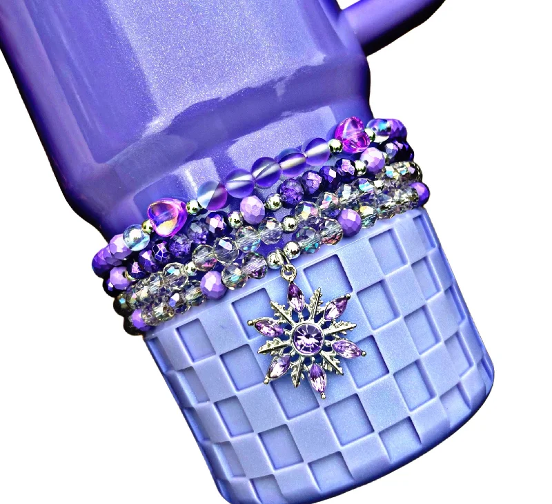Portable Bottles Sale Dahlia Shimmer Cup Bracelets