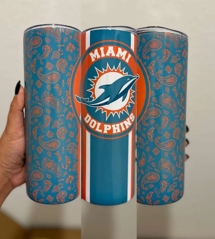 Fashion Essentials Miami Dolphins NFL 20 oz Tumbler