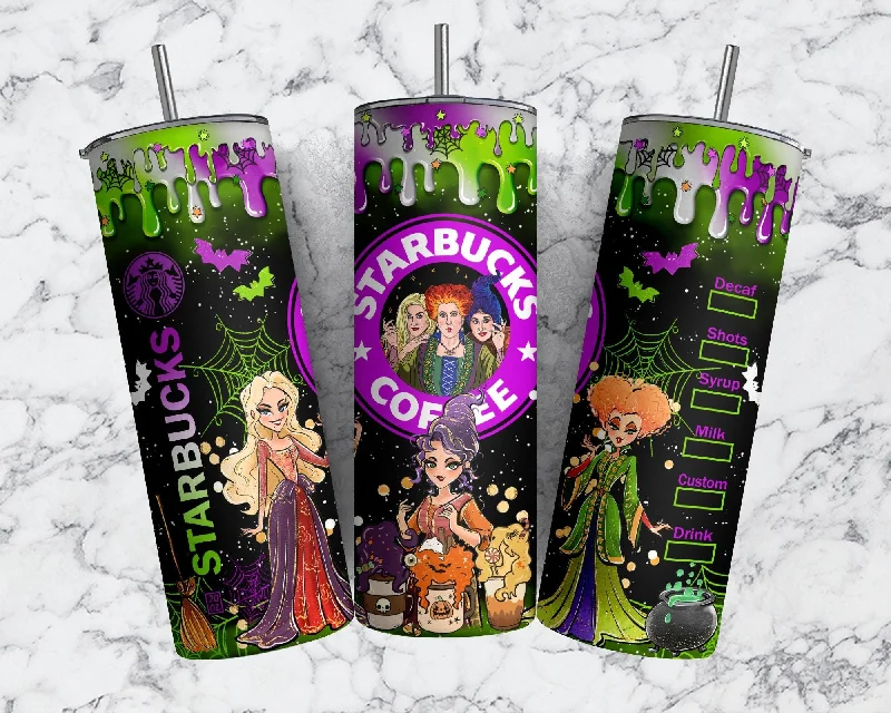 Drinkware Clearance Horror Character Tumbler, Witches Tumbler, I smell children Tumbler, Spooky Tumbler, Halloween Tumbler,Trick or Treat,20oz Tumbler, Png File