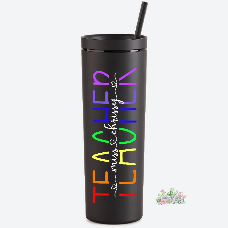 Stainless Steel Mugs Personalized Teacher Tumbler