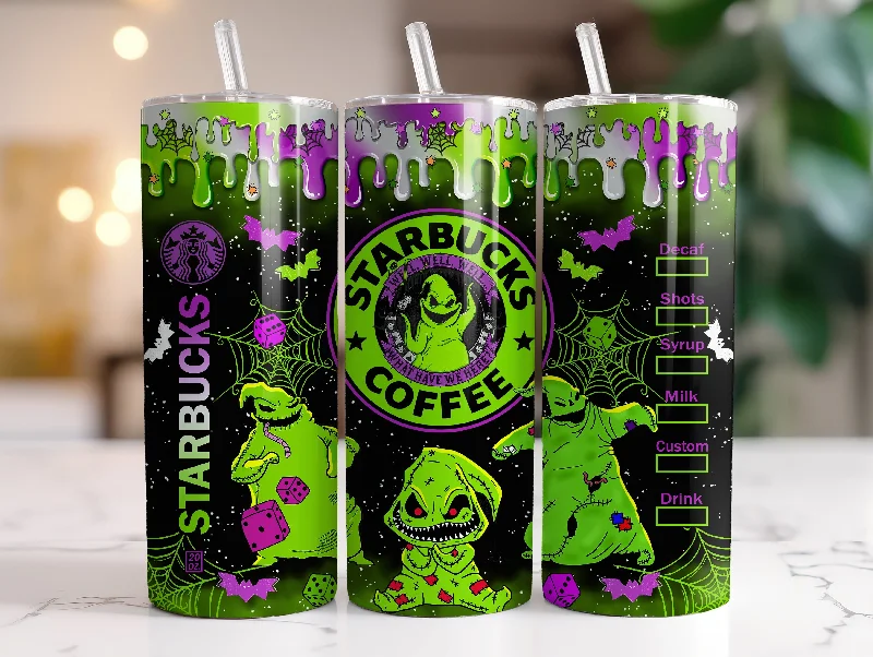 Insulated Tumblers Horror Character Tumbler, Scary Movie Tumbler, Horror Tumbler, Spooky Tumbler, Halloween Tumbler, Oogie Boogie Bash, 20oz Tumbler, Png File