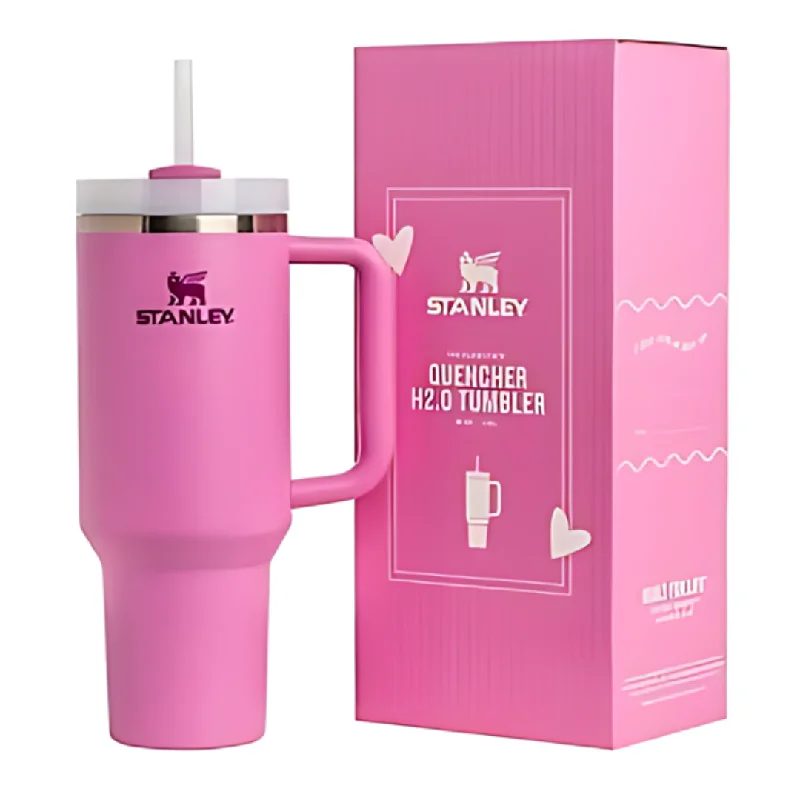 Insulated Bottles Promotion Stanley Tumbler 40 OZ | Paeonia Pink