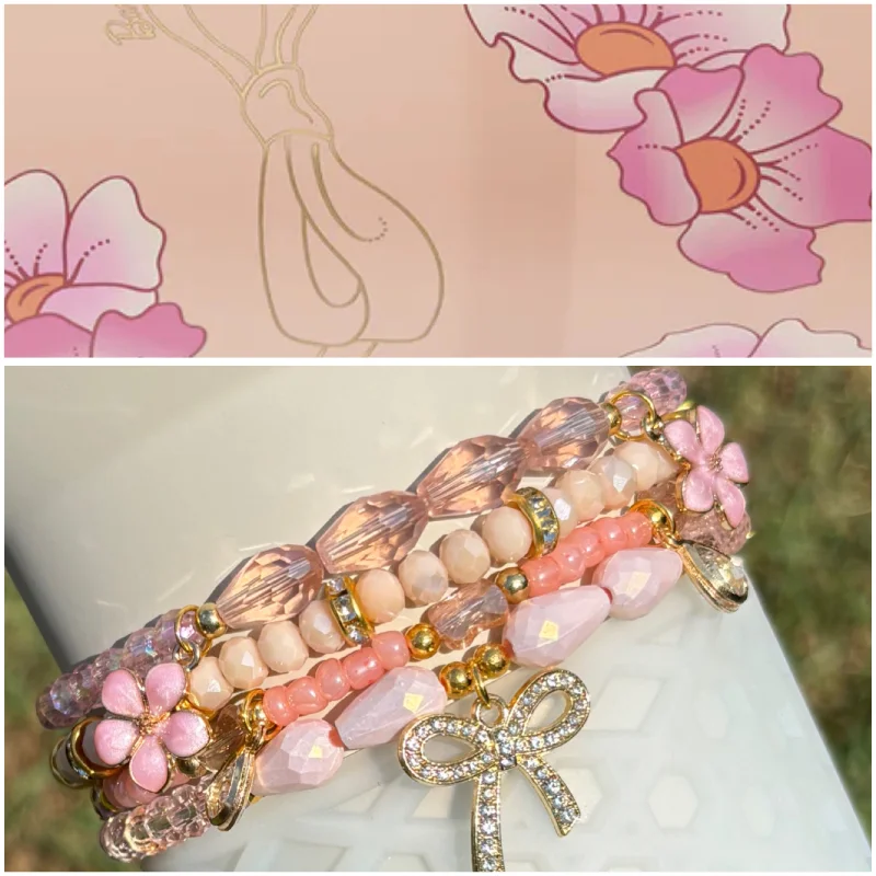 Discount Drinkware Peaches N Cream Cup Bracelets Stanley Collab